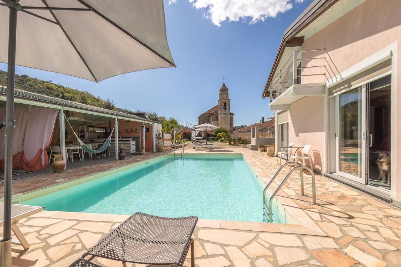 Villa Veggia Butega Diano San Pietro Exterior foto