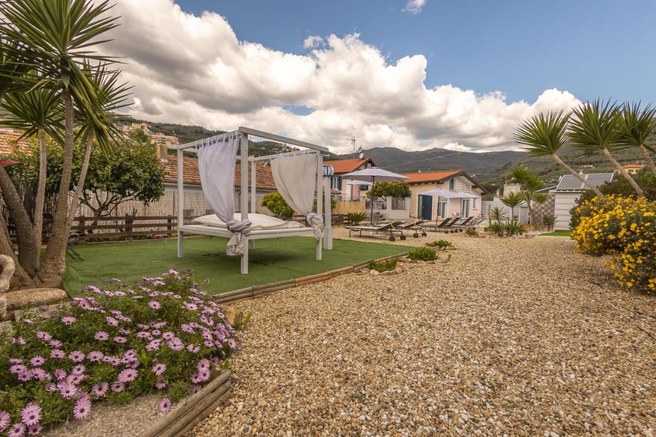 Villa Veggia Butega Diano San Pietro Exterior foto
