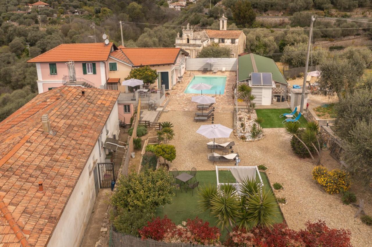 Villa Veggia Butega Diano San Pietro Exterior foto